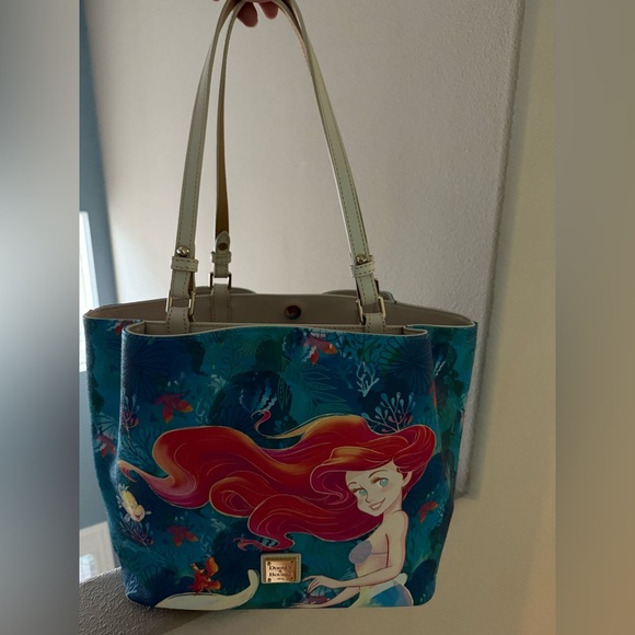 Ariel Disney Dooney & Bourke Tote Bag and Wallet Set - Picture 4 of 4